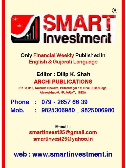 Title details for SMART INVESTMENT  by Archi Finmark and Communications Limited - Available